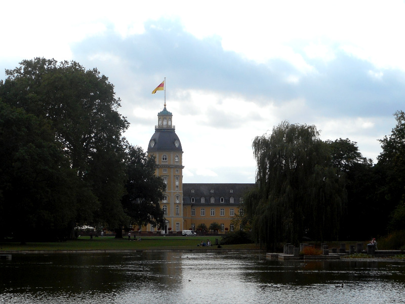 Parc du château de Karlsruhe.
